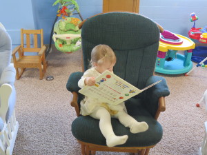 Nursery reading book